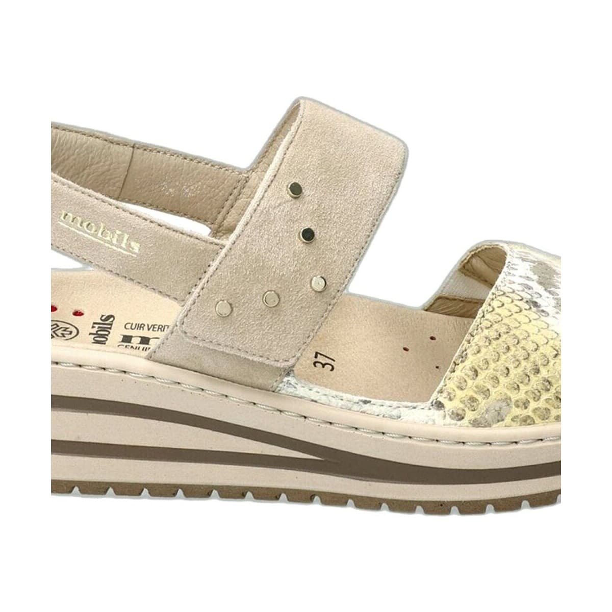 Women's Platforms Mephisto Yellow