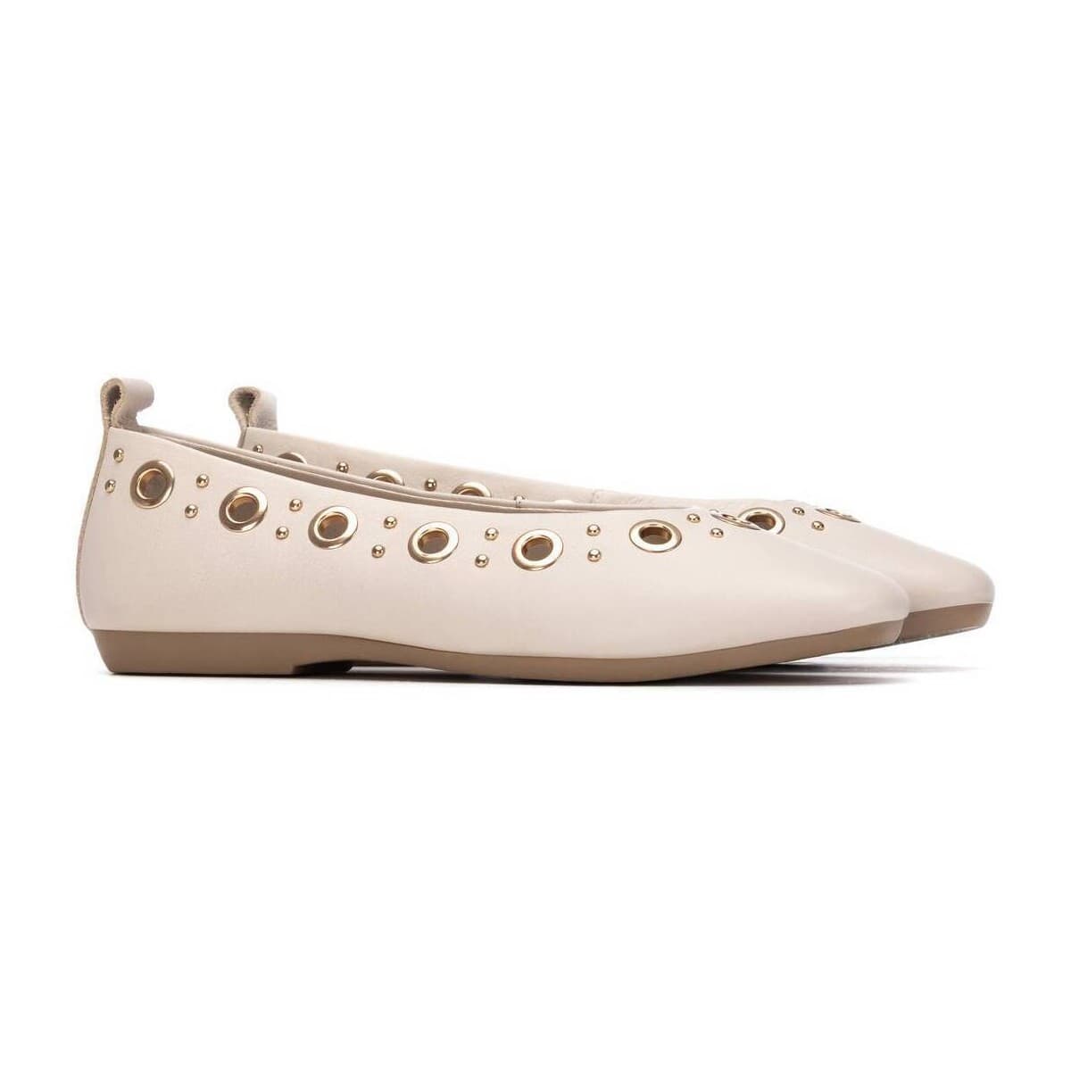 Women's Ballet Flats Carmela White