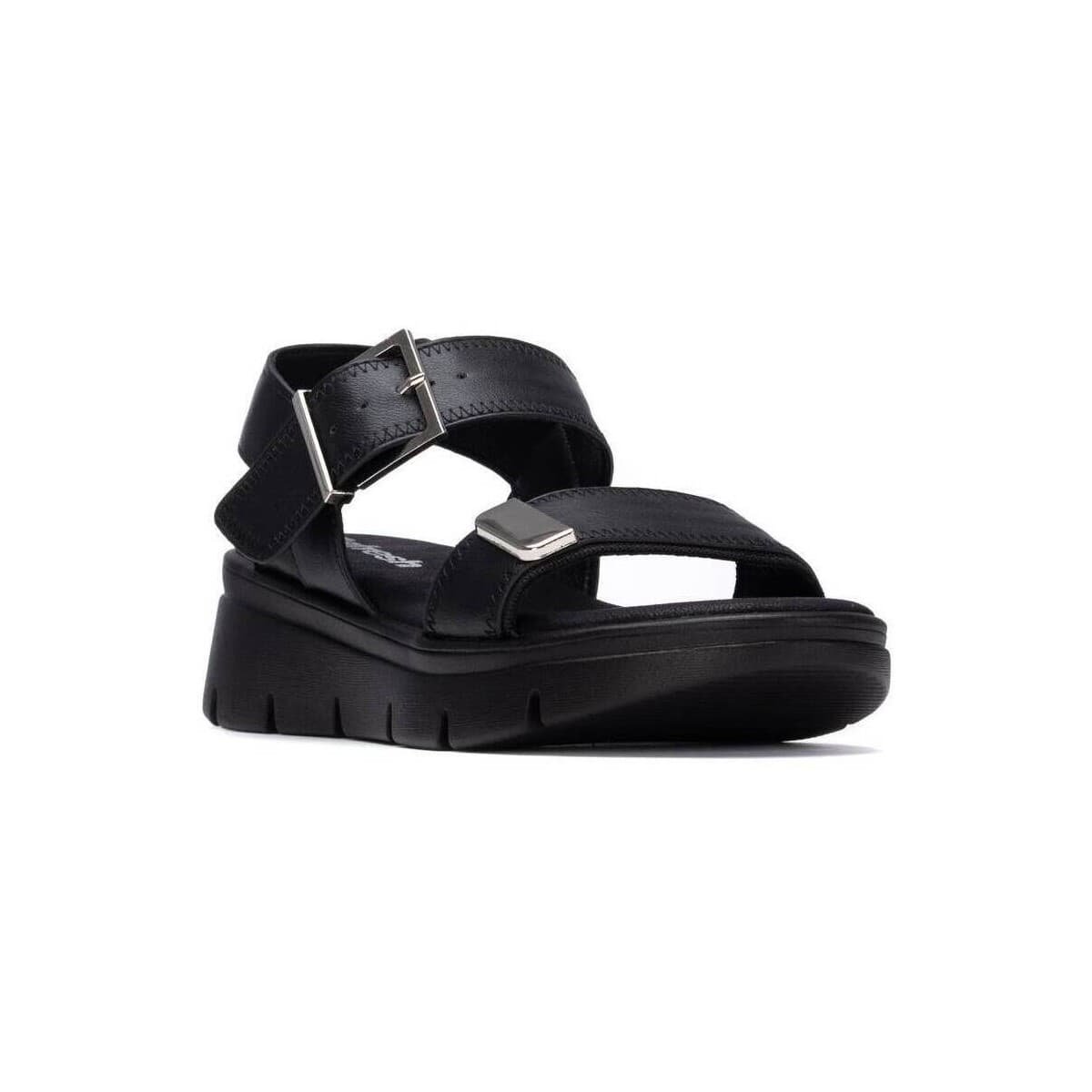 Women's Platforms Refresh Black