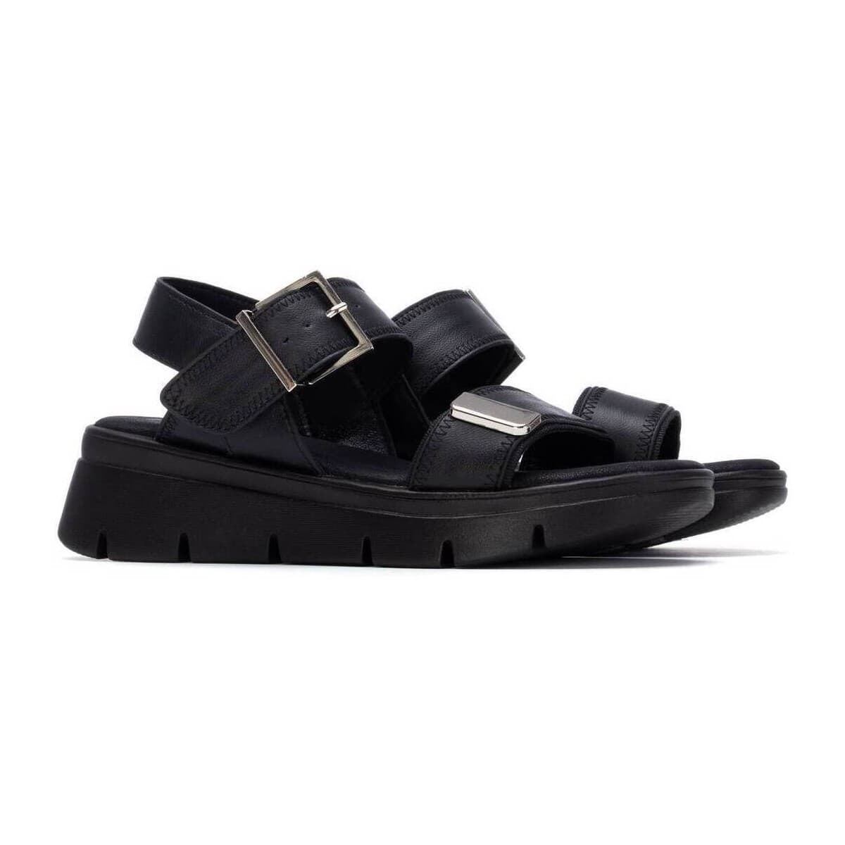 Women's Platforms Refresh Black