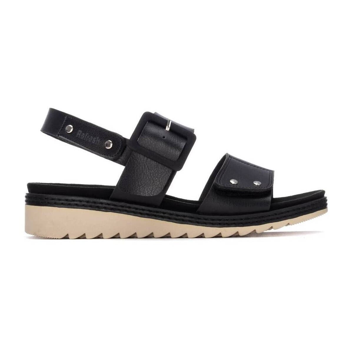 Women's Platforms Refresh Black