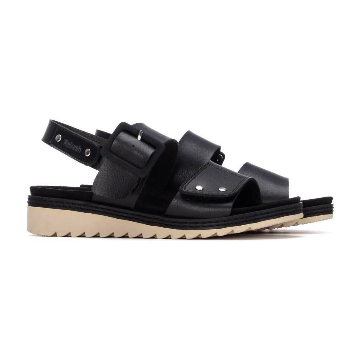 Women's Platforms Refresh Black
