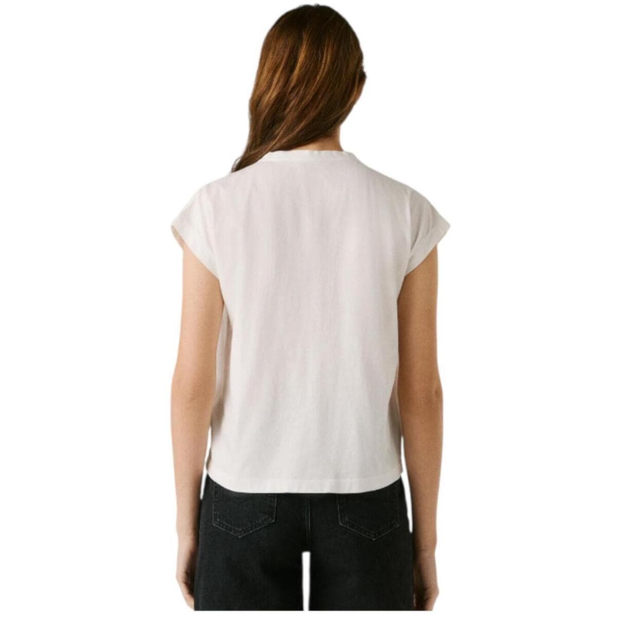 Women's T-Shirts Pepe Jeans White