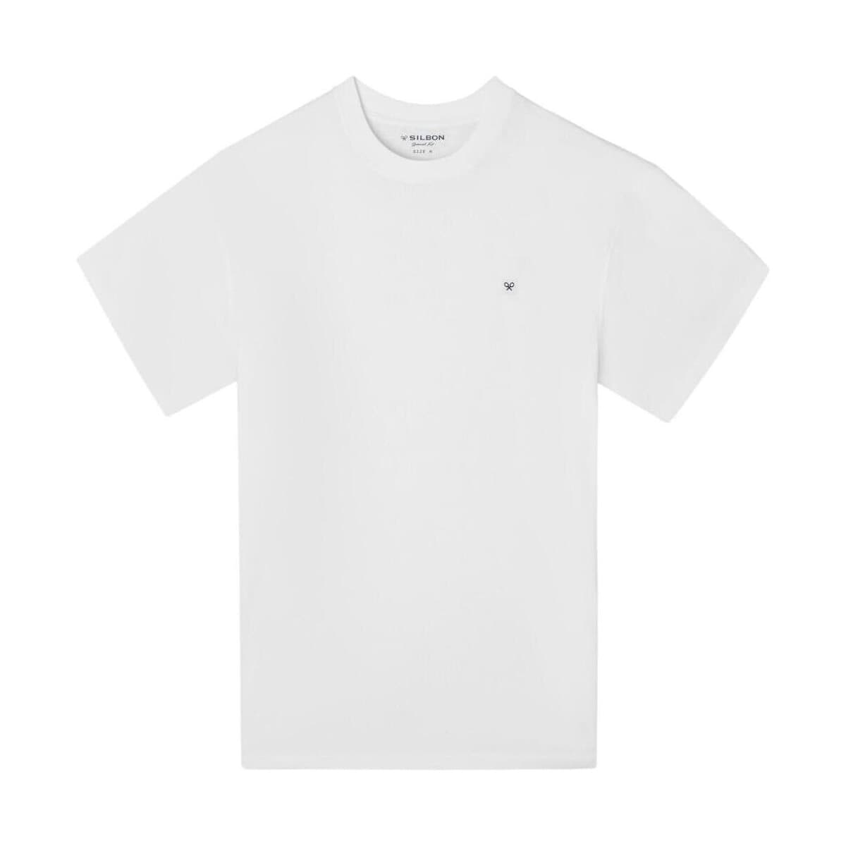 Men's T-Shirts Silbon White