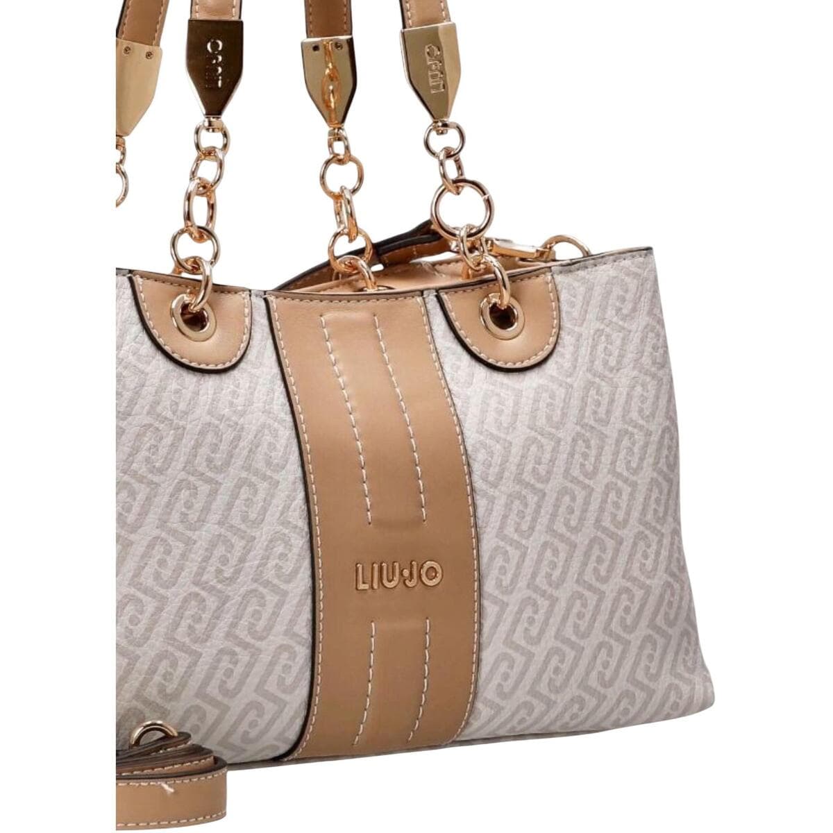 Women's Shoulder Bags Liu Jo Beige