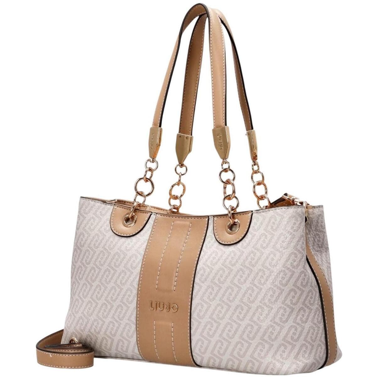Women's Shoulder Bags Liu Jo Beige