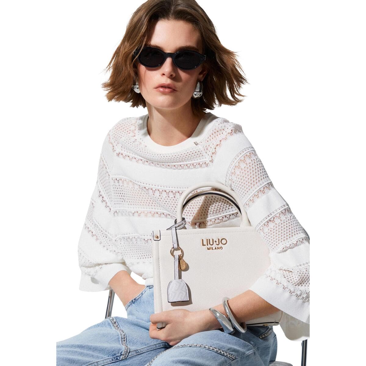 Women's Handbags Liu Jo White