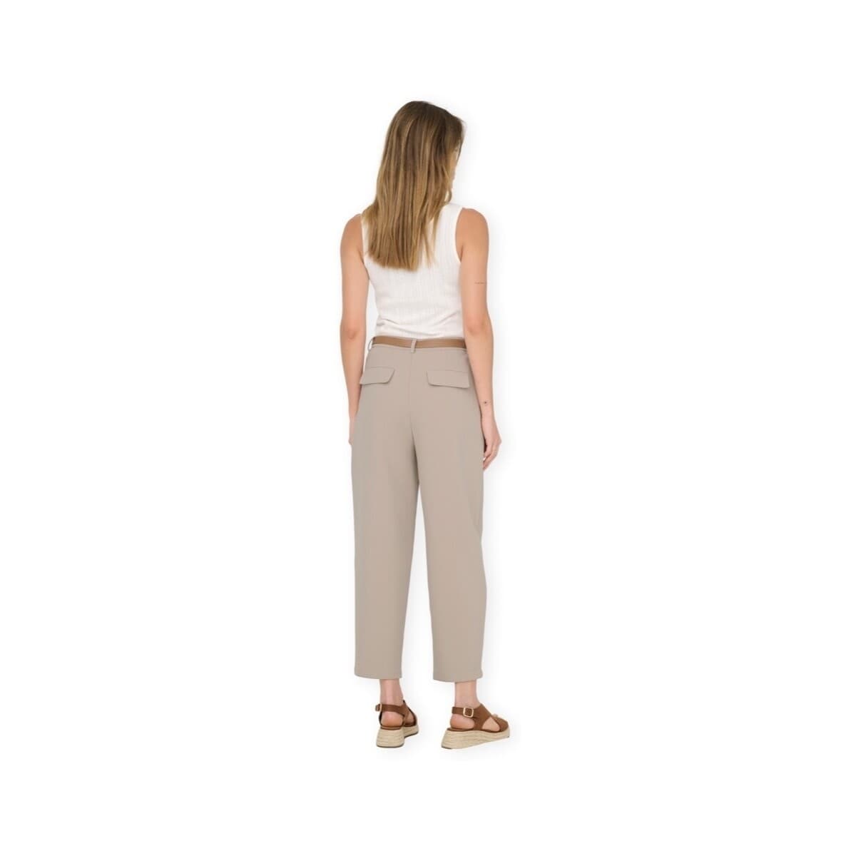 Women's Pants Only Beige