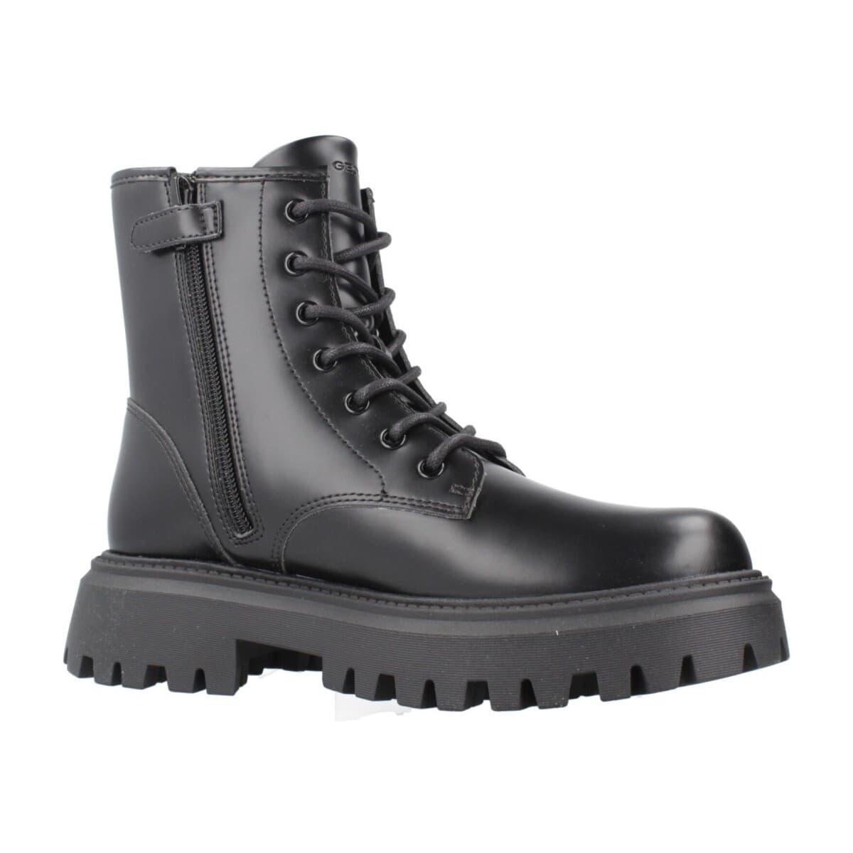 Girls' Ankle Boots Geox Black