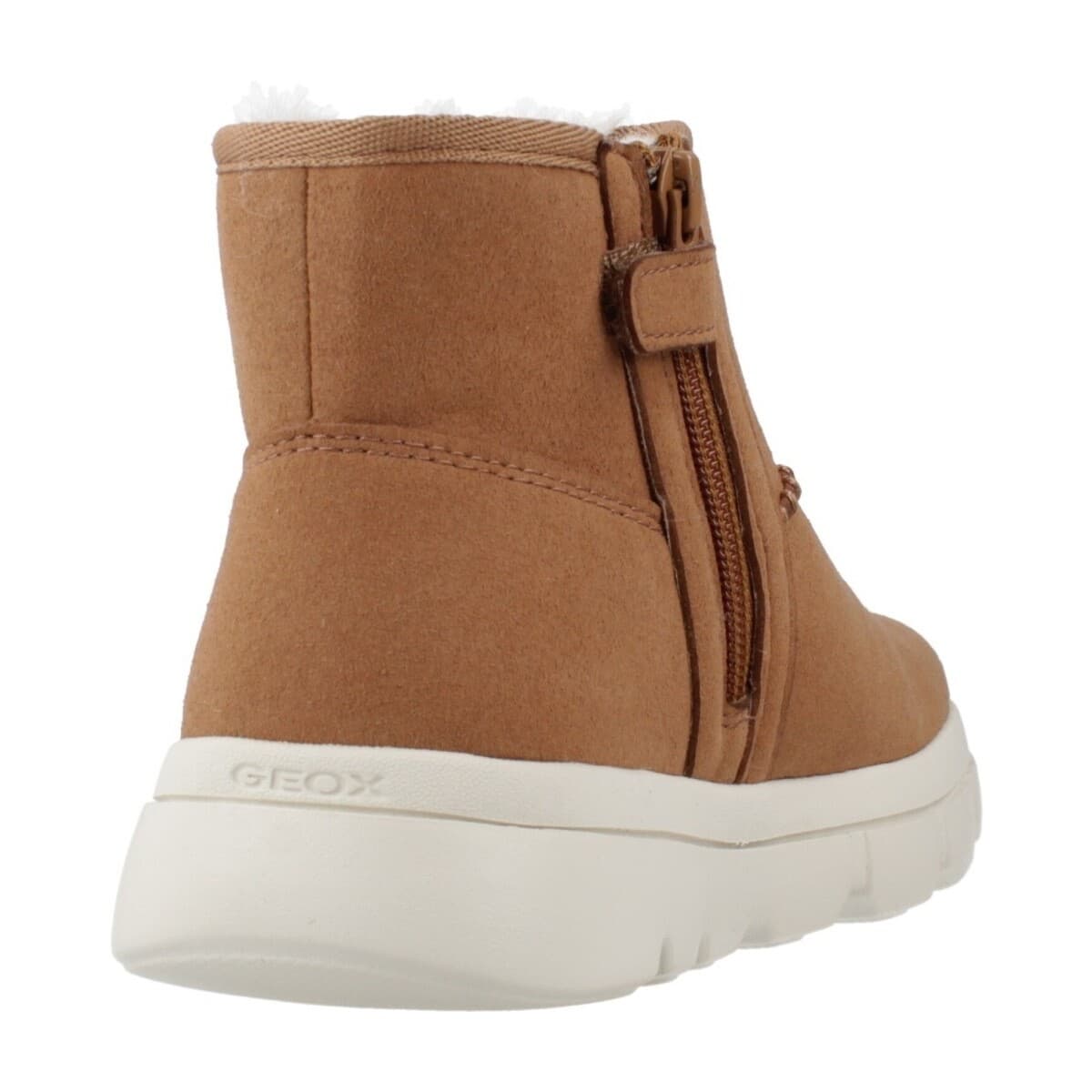 Girls' Ankle Boots Geox Brown