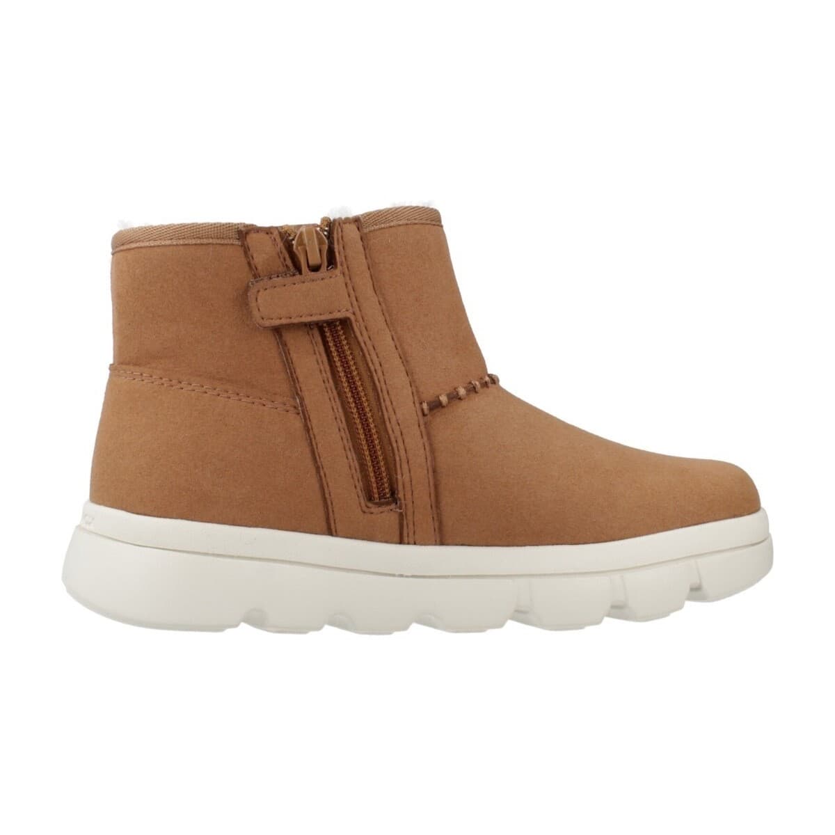 Girls' Ankle Boots Geox Brown