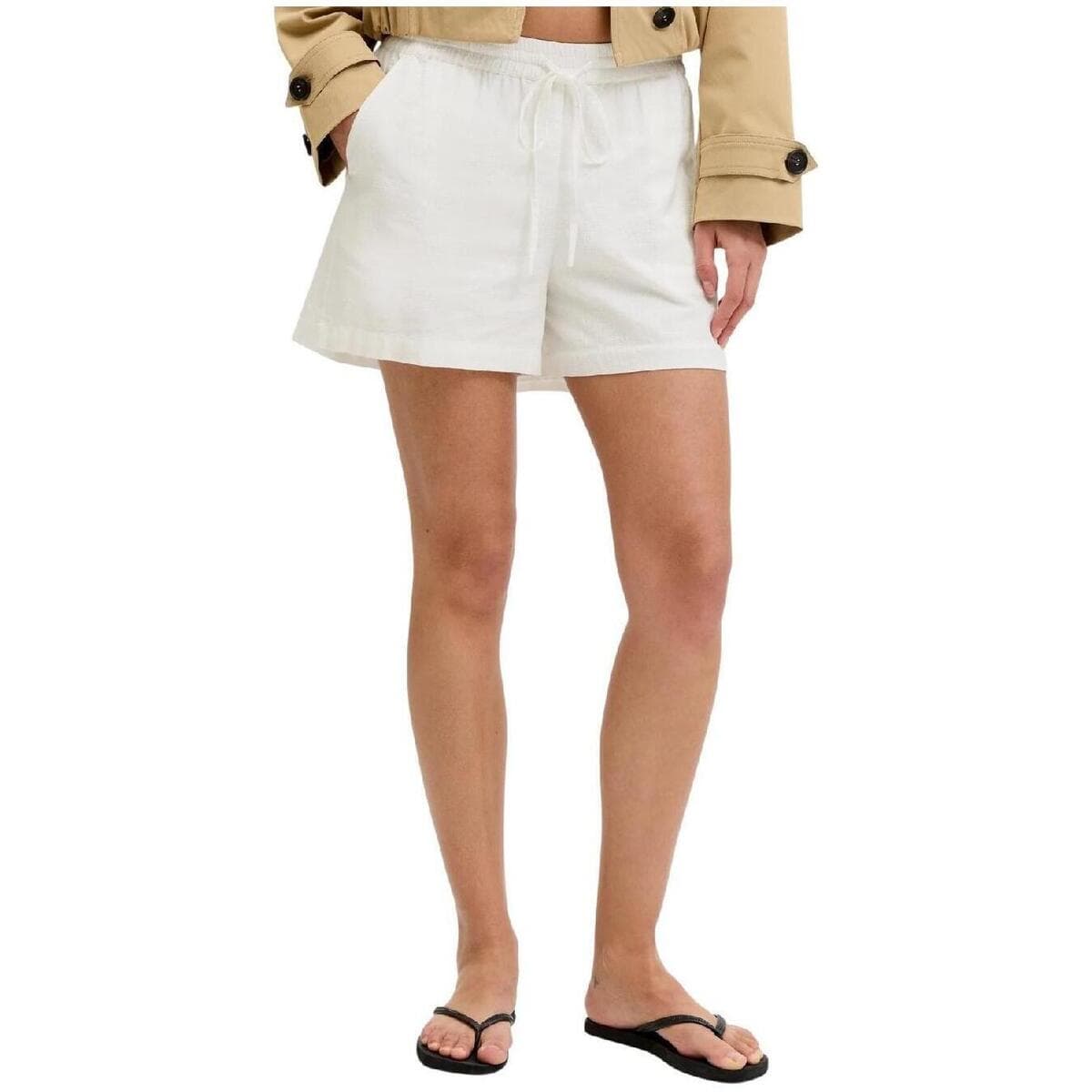 Women's Shorts JJXX White
