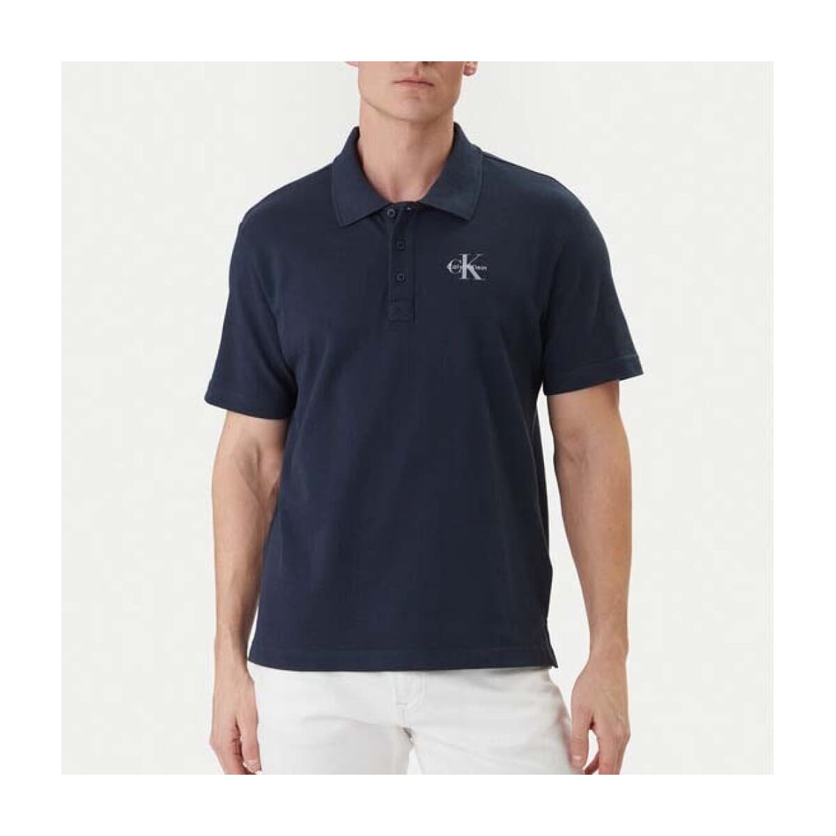 Men's Polo Shirts Calvin Klein Blue