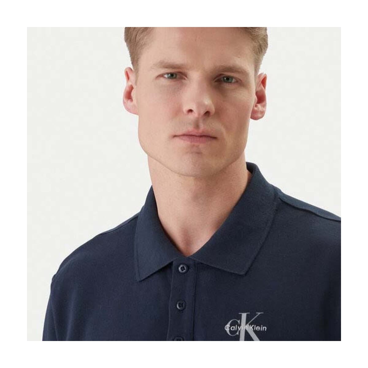 Men's Polo Shirts Calvin Klein Blue
