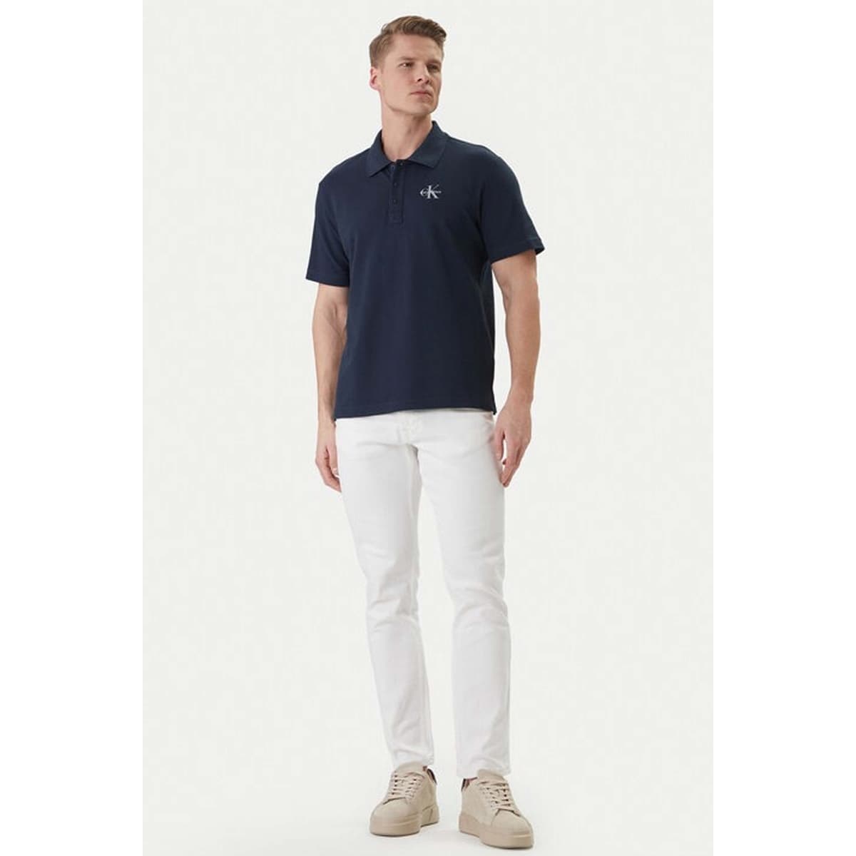 Men's Polo Shirts Calvin Klein Blue
