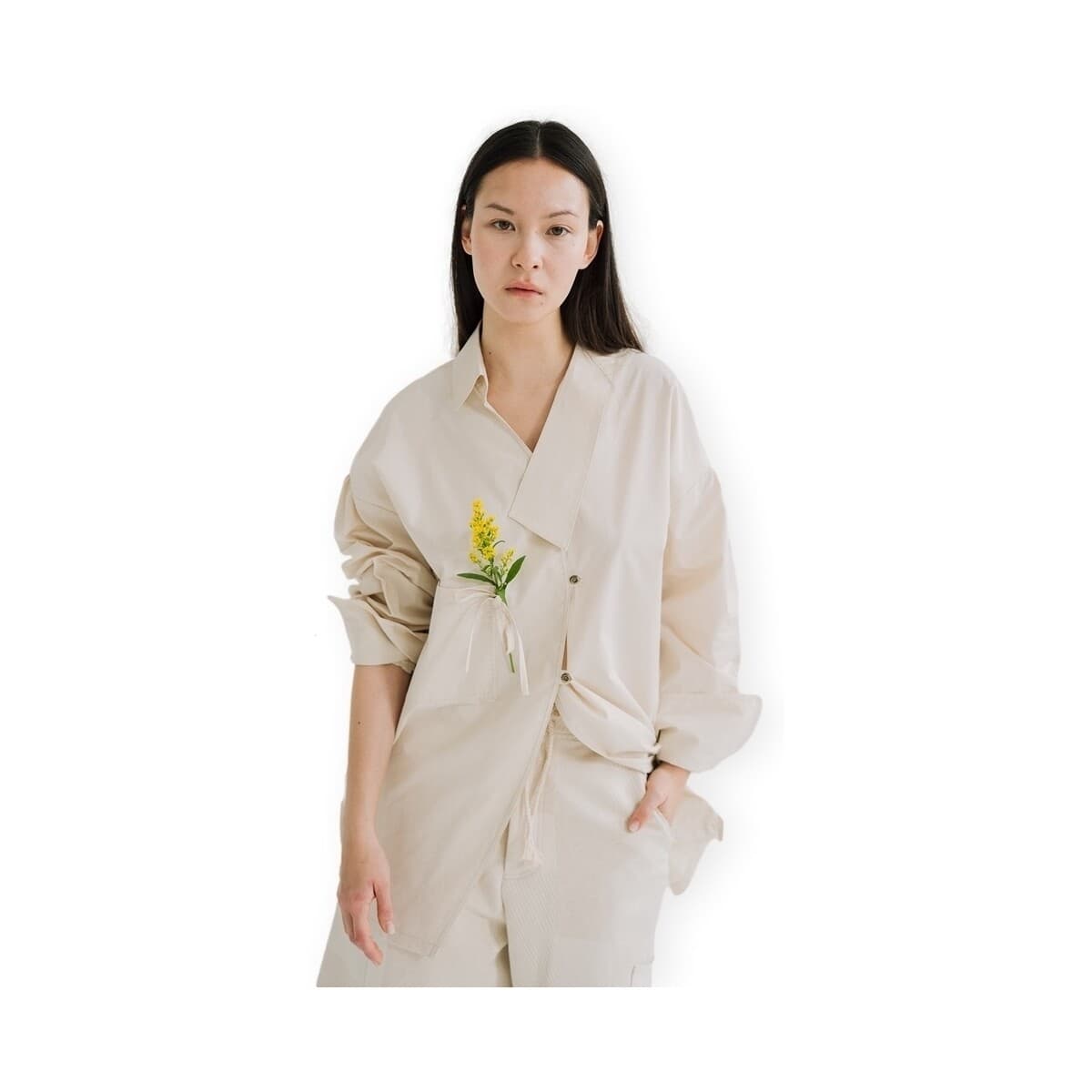 Πουκάμισα Mirakaya Raw Shirt - Brown