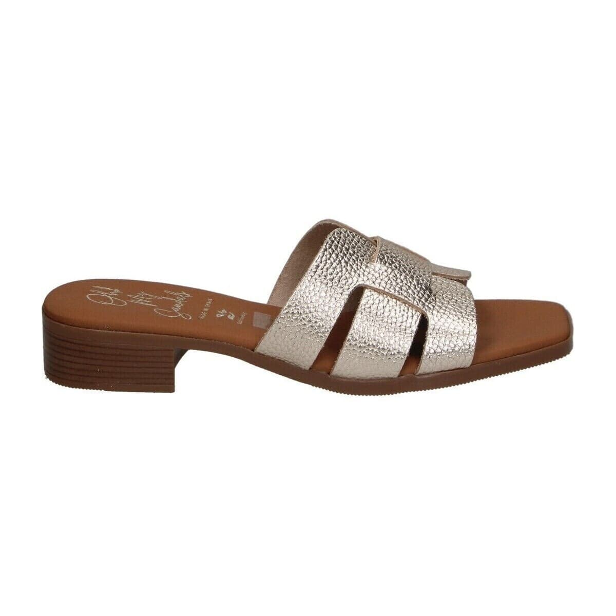 Women's Mules Lrk Gold