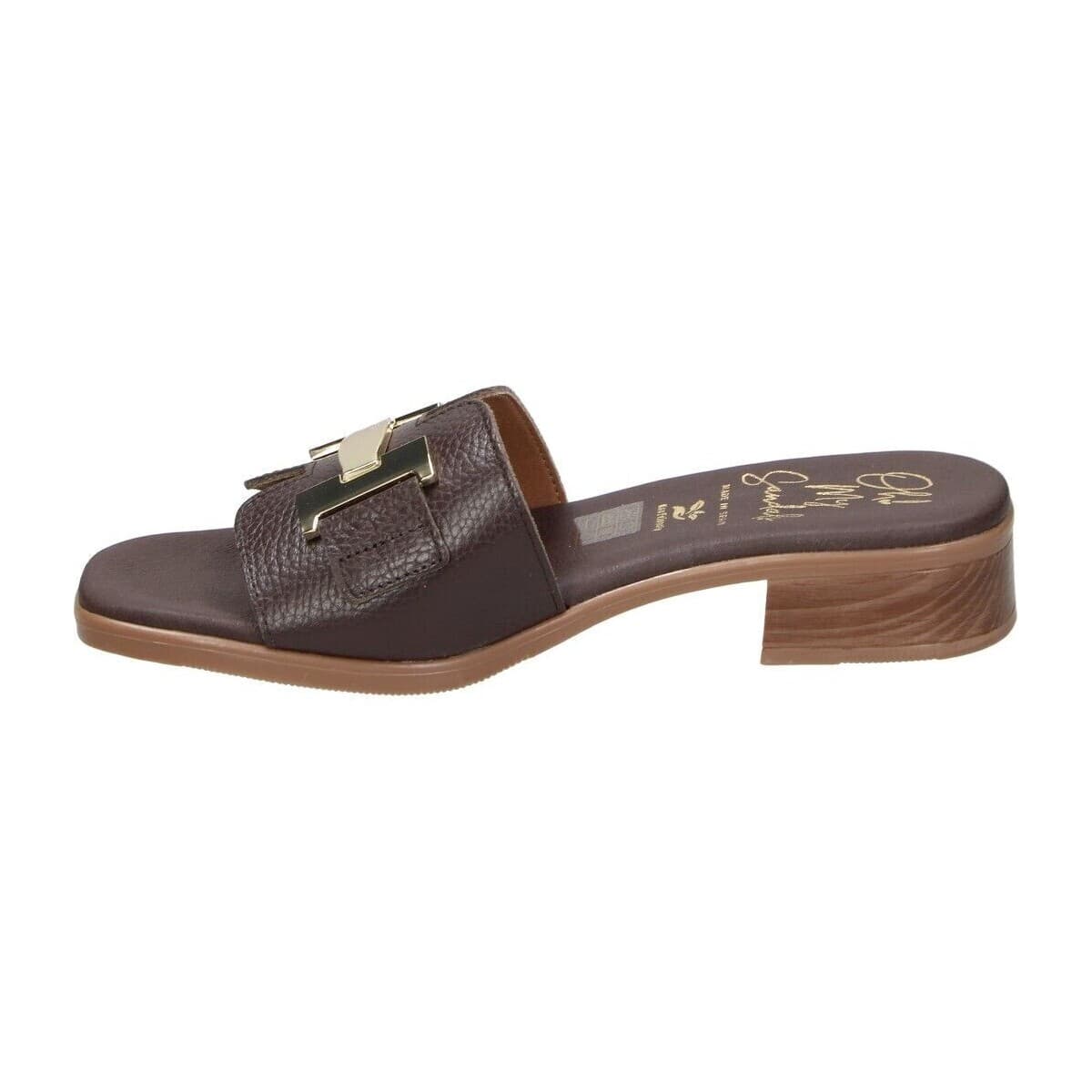 Women's Mules Lrk Brown
