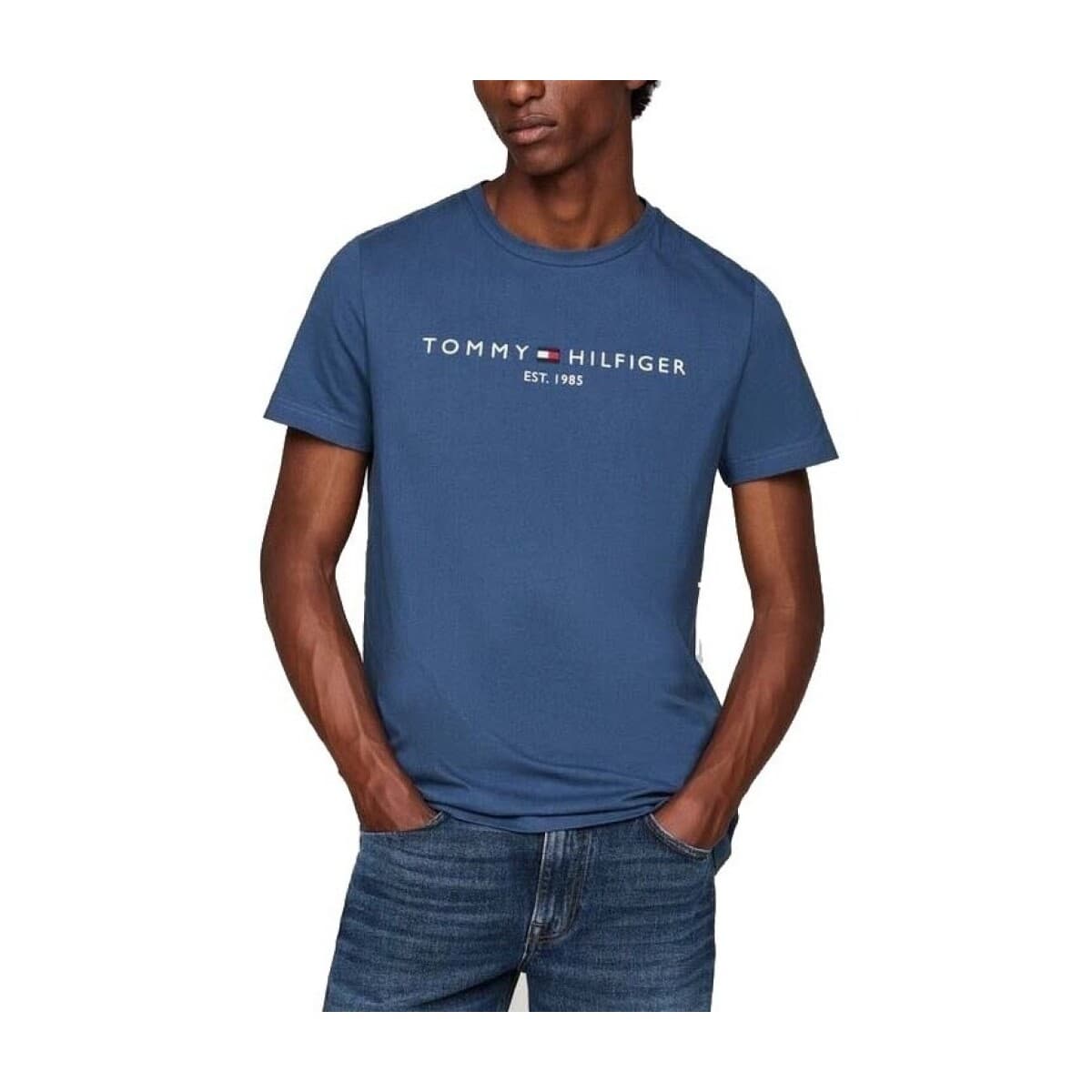 Men's T-Shirts Tommy Hilfiger Blue