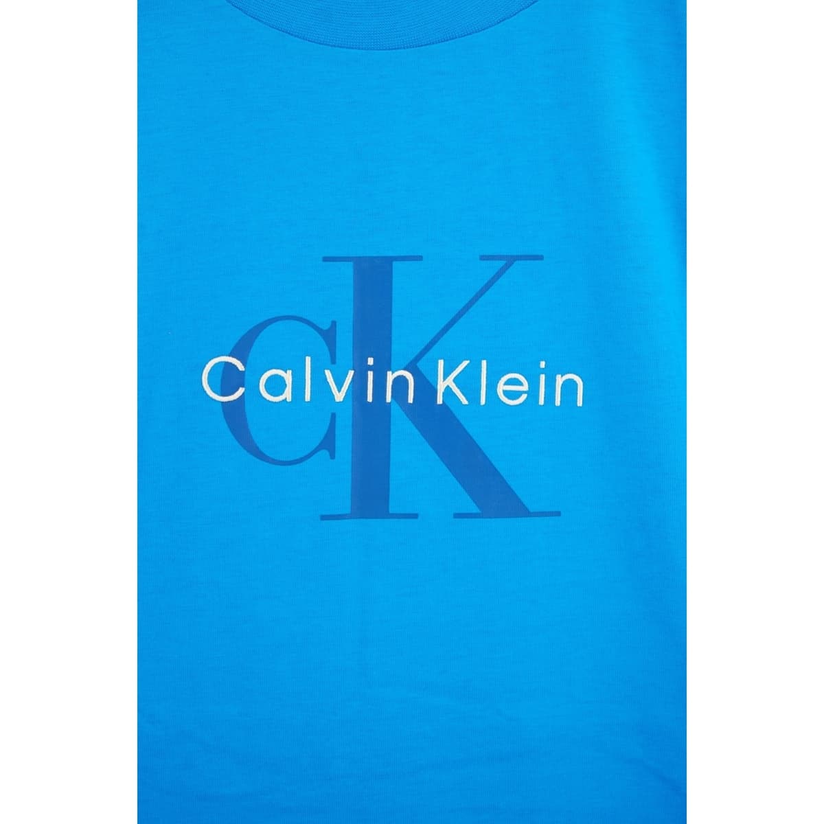 Men's T-Shirts Calvin Klein Blue