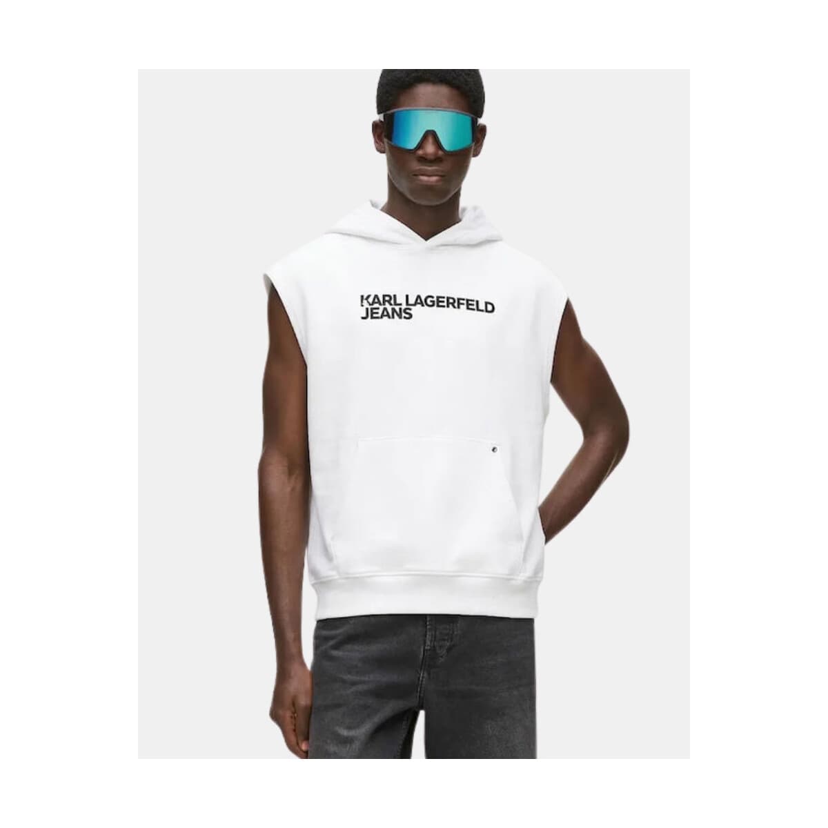 Men's Sweatshirts Karl Lagerfeld White