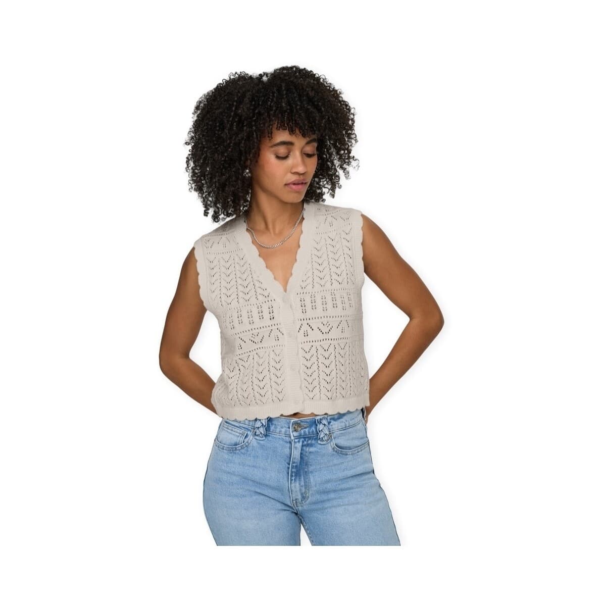 Women's T-Shirts Only Beige