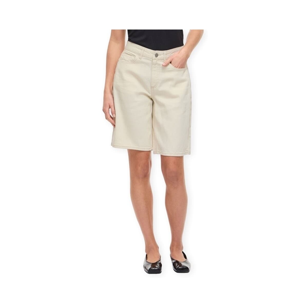Women's Shorts Vila Beige