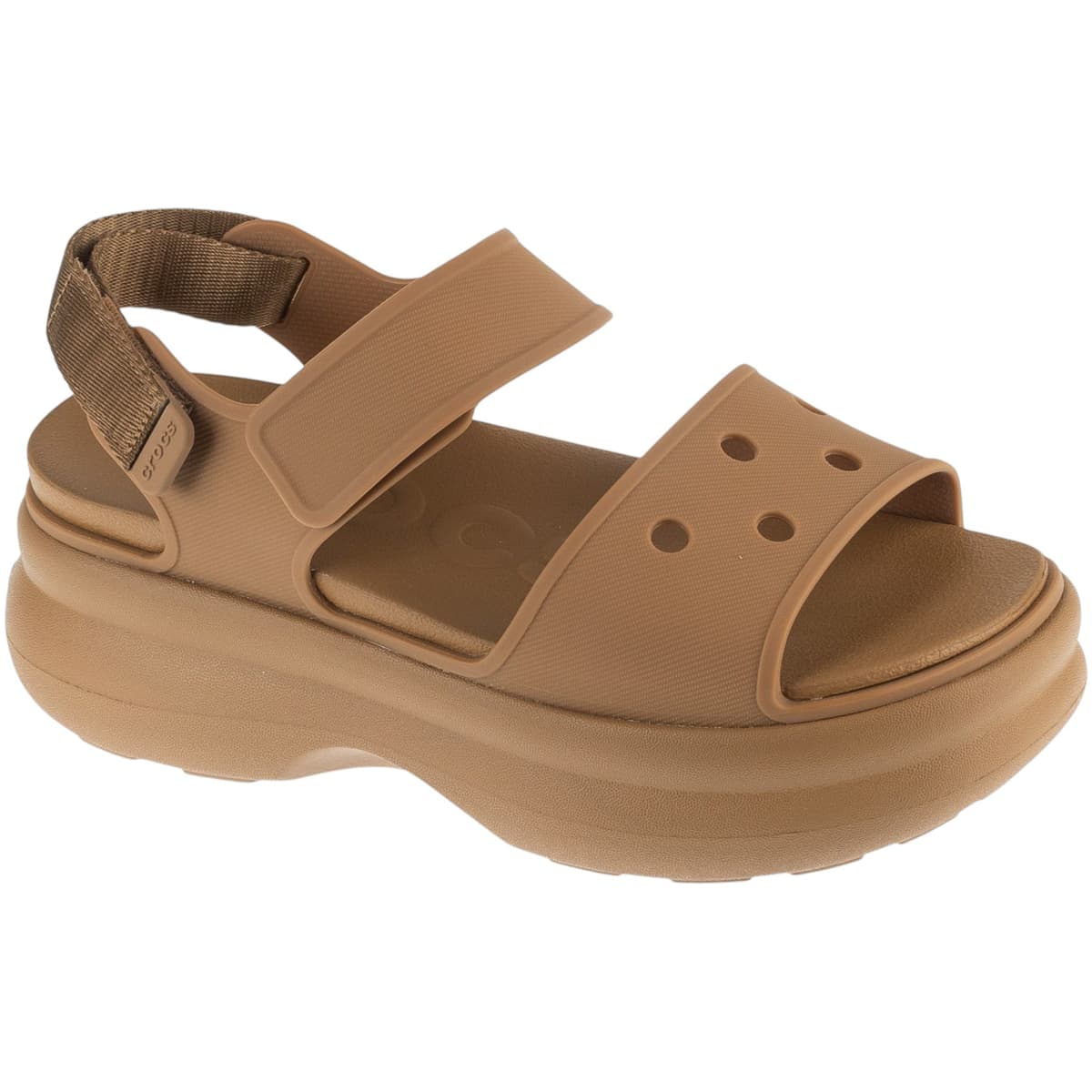 Women's Platforms Crocs Brown