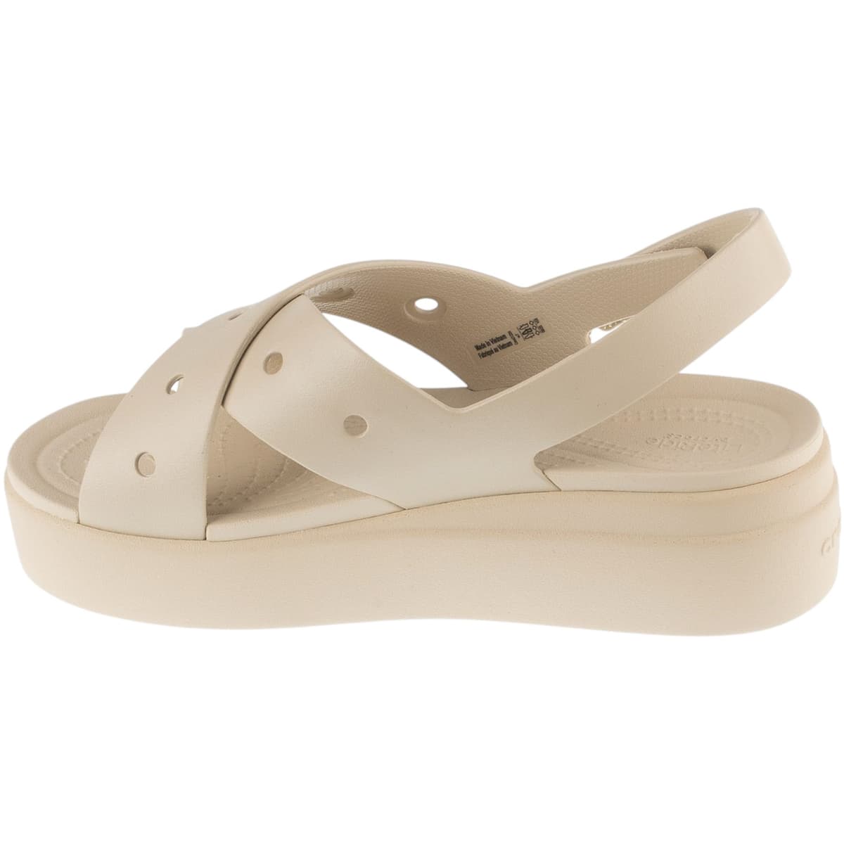 Women's Platforms Crocs Beige