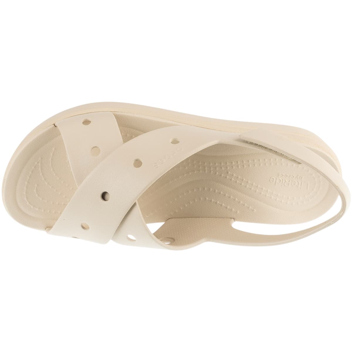 Women's Platforms Crocs Beige