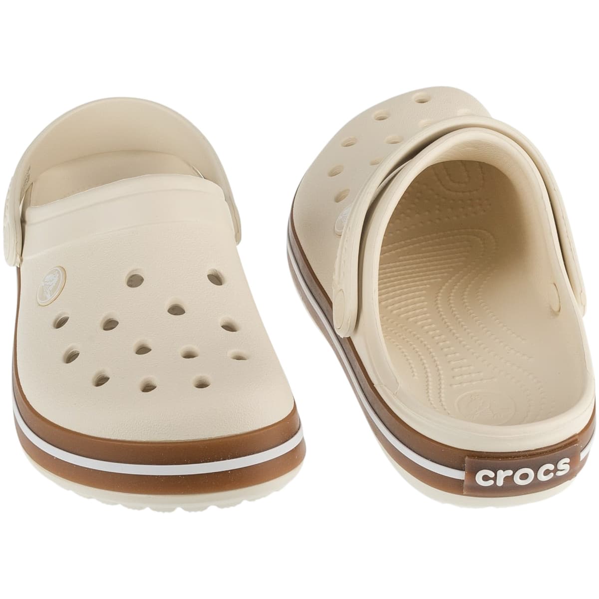 Girls' Slippers Crocs Beige