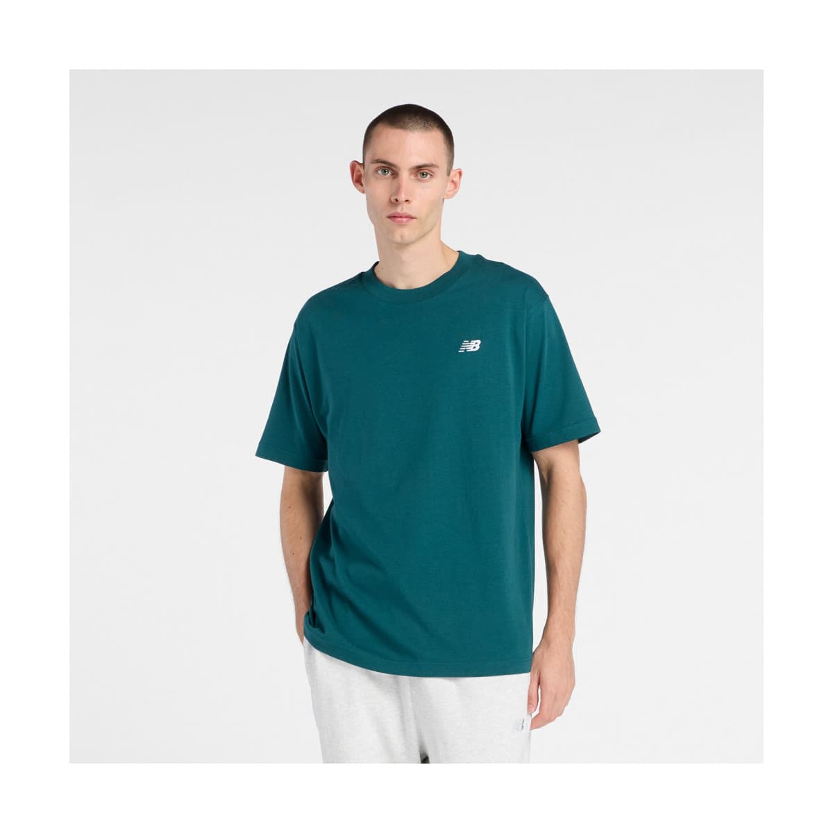 Men's Sports T-Shirts New Balance Green