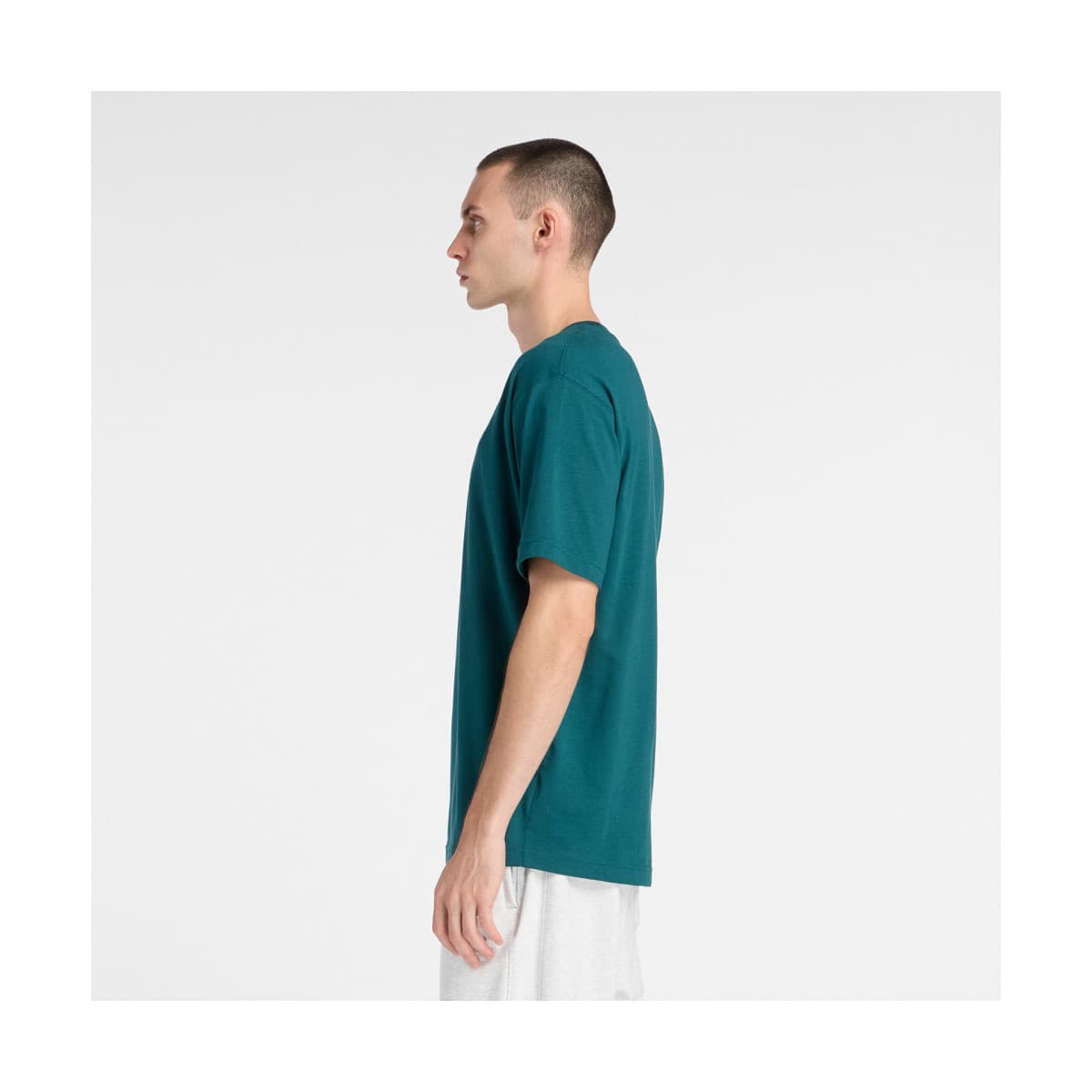 Men's Sports T-Shirts New Balance Green