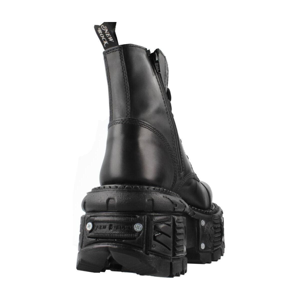 Women's Ankle Boots New Rock Black