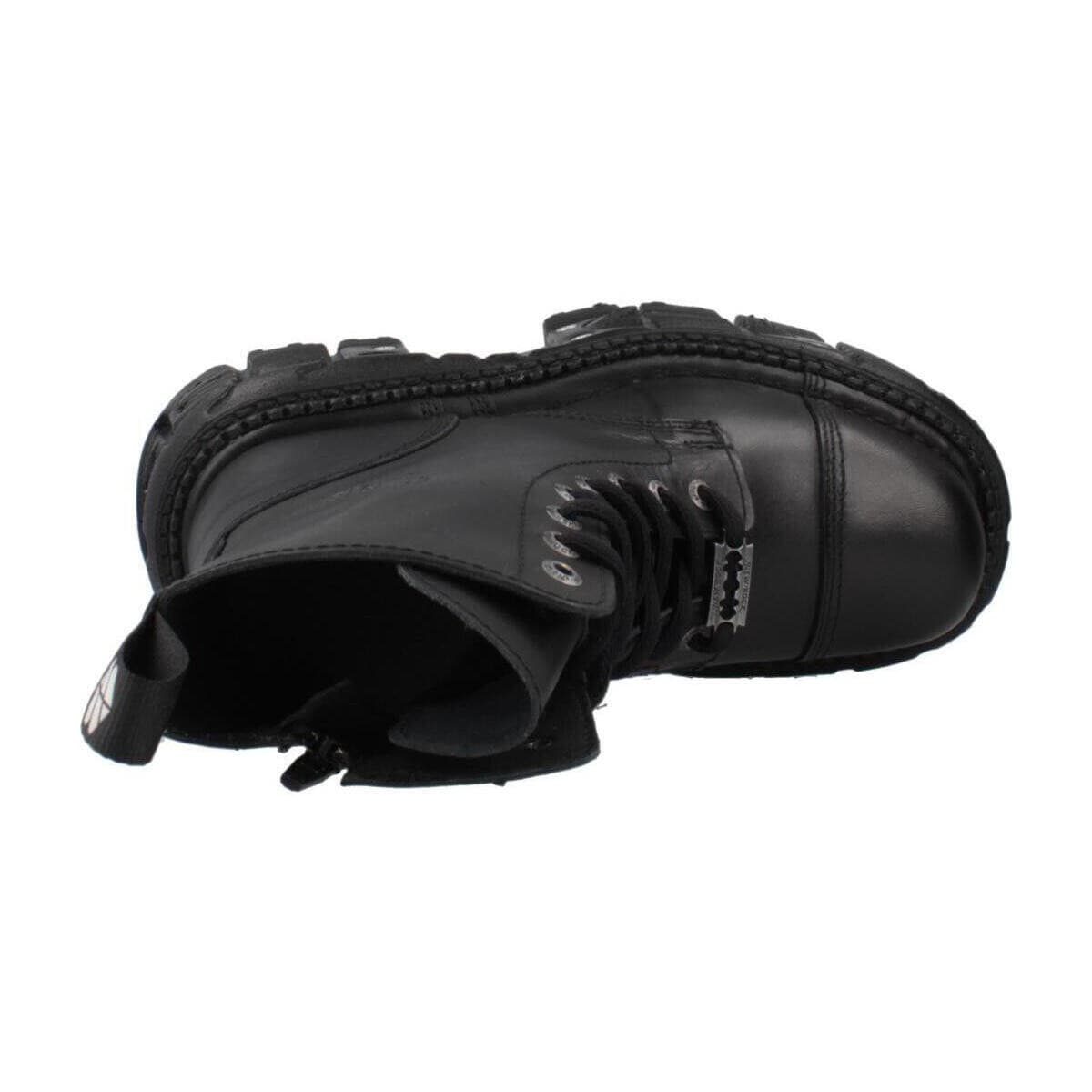 Women's Ankle Boots New Rock Black