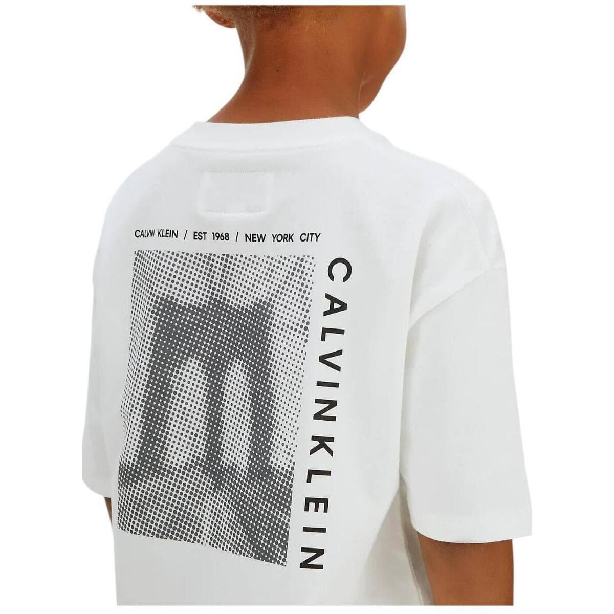 Boys' T-Shirts Calvin Klein White