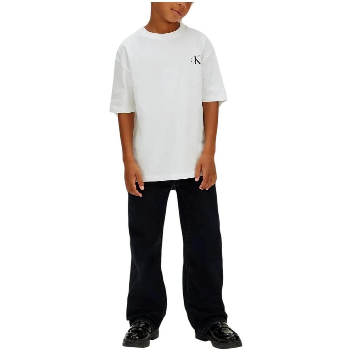 Boys' T-Shirts Calvin Klein White