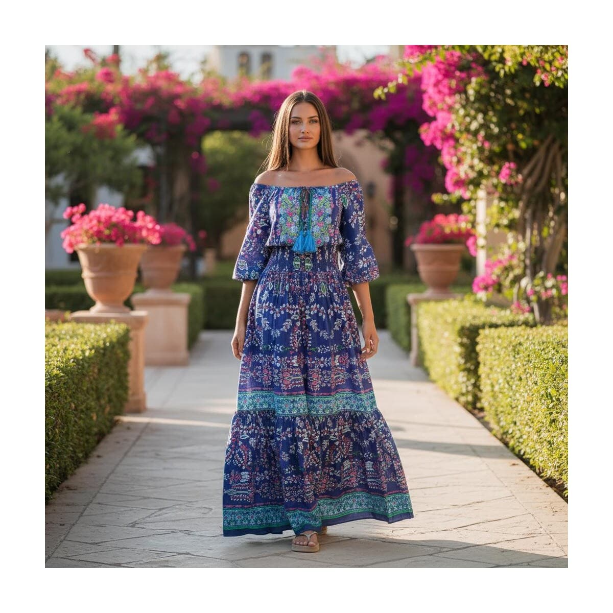 Women's Dresses Isla Bonita By Sigris Blue