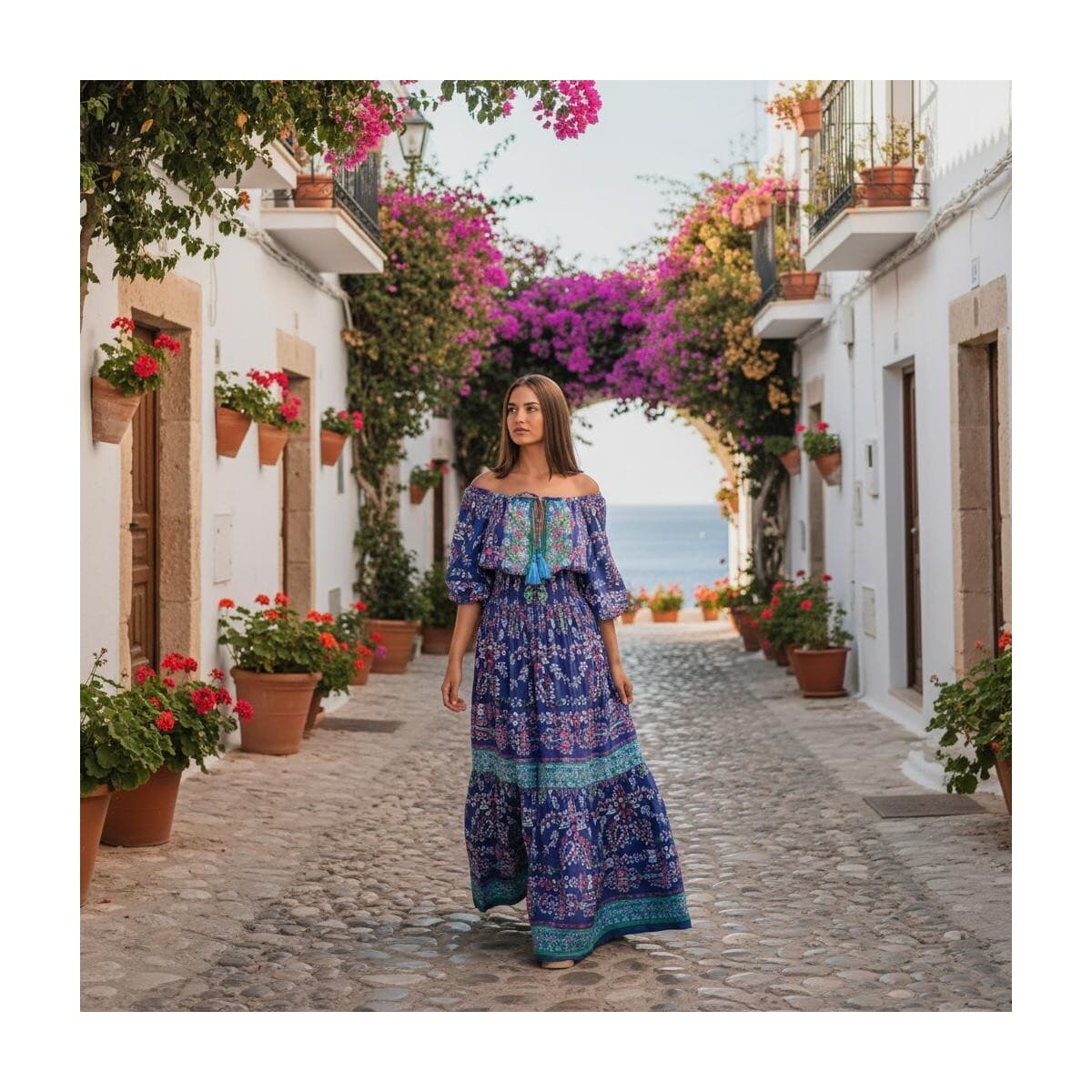 Women's Dresses Isla Bonita By Sigris Blue