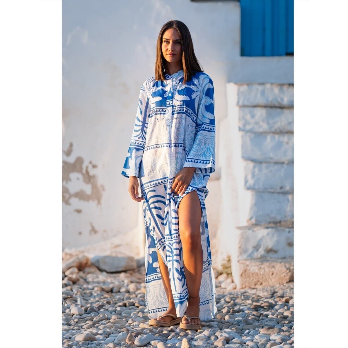 Women's Dresses Isla Bonita By Sigris Blue