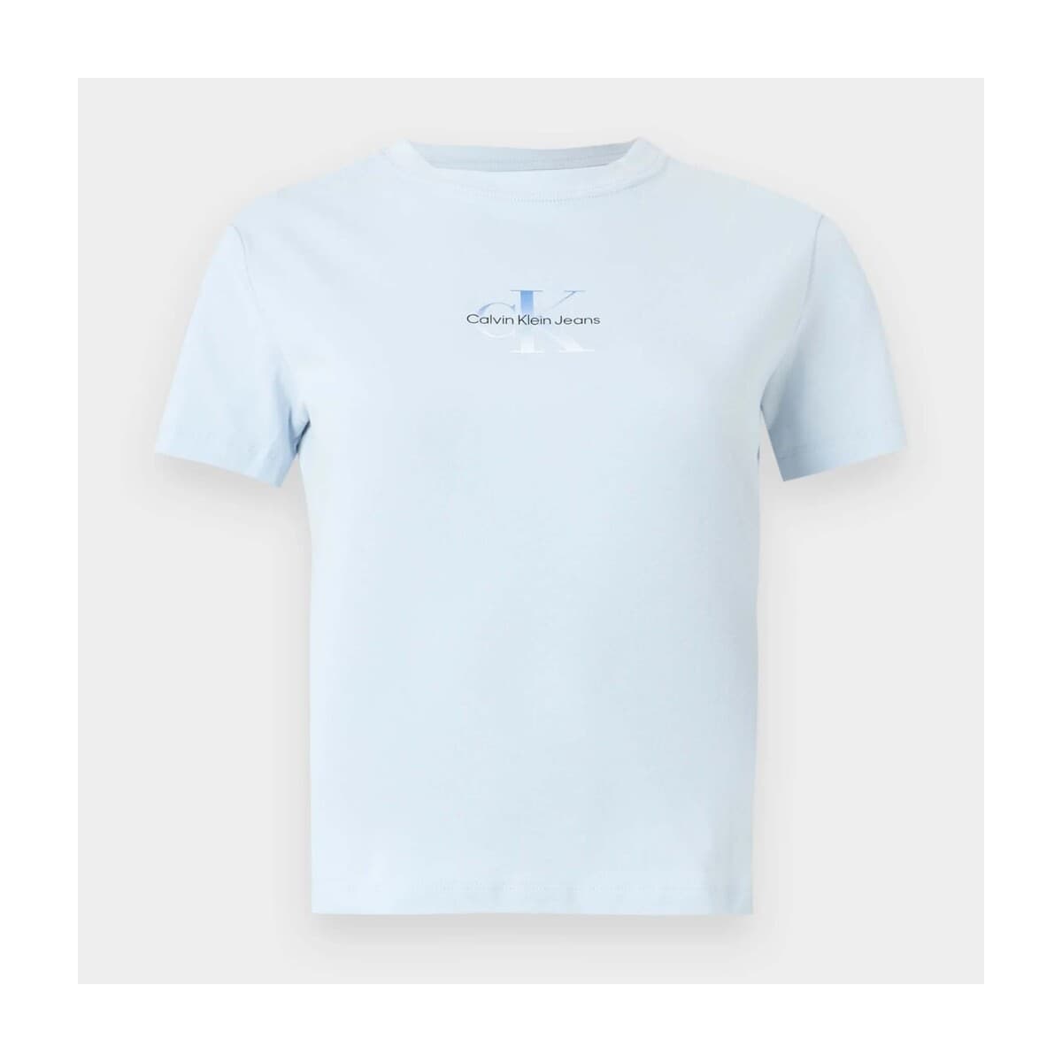 Women's T-Shirts Calvin Klein Blue