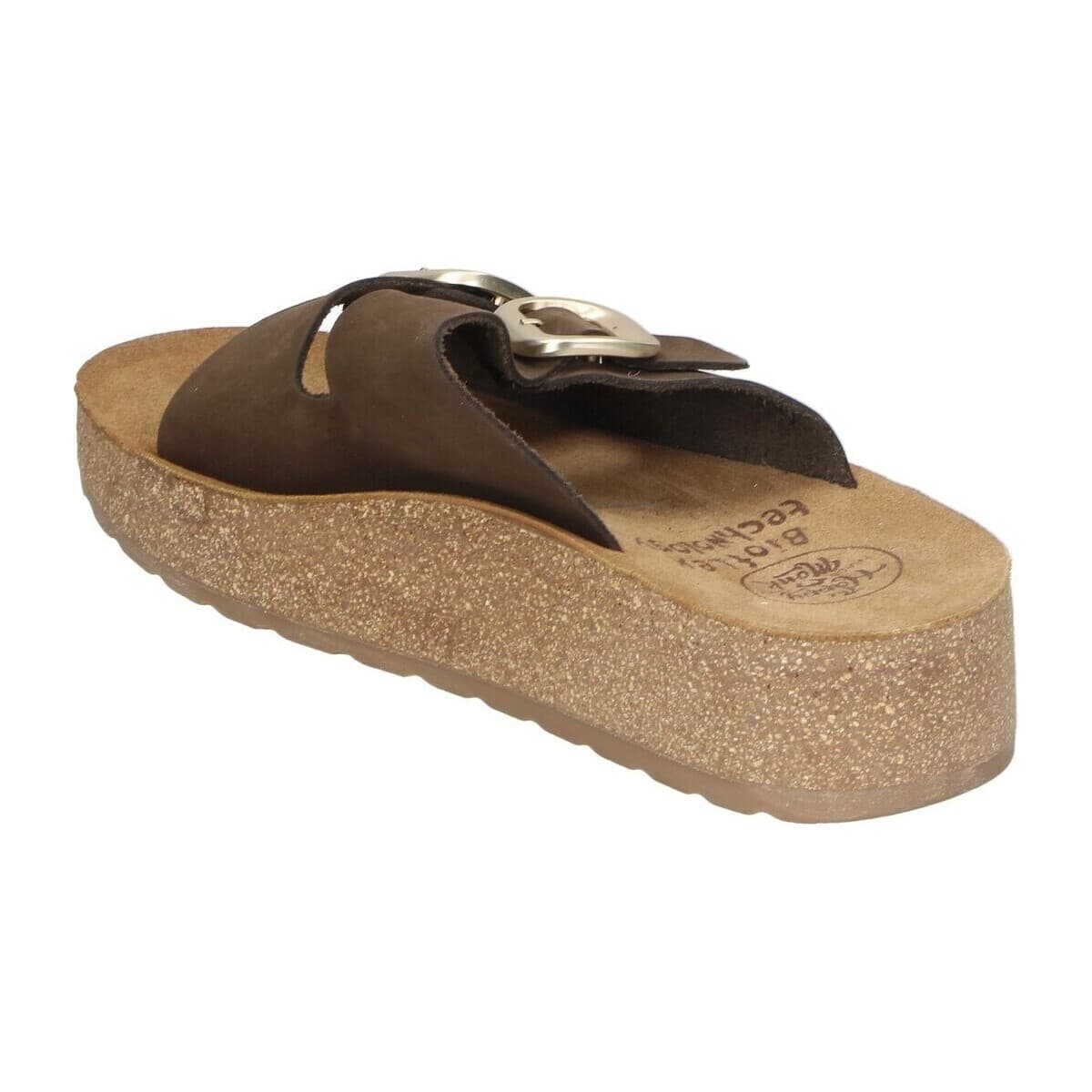 Women's Mules The Happy Monk Brown