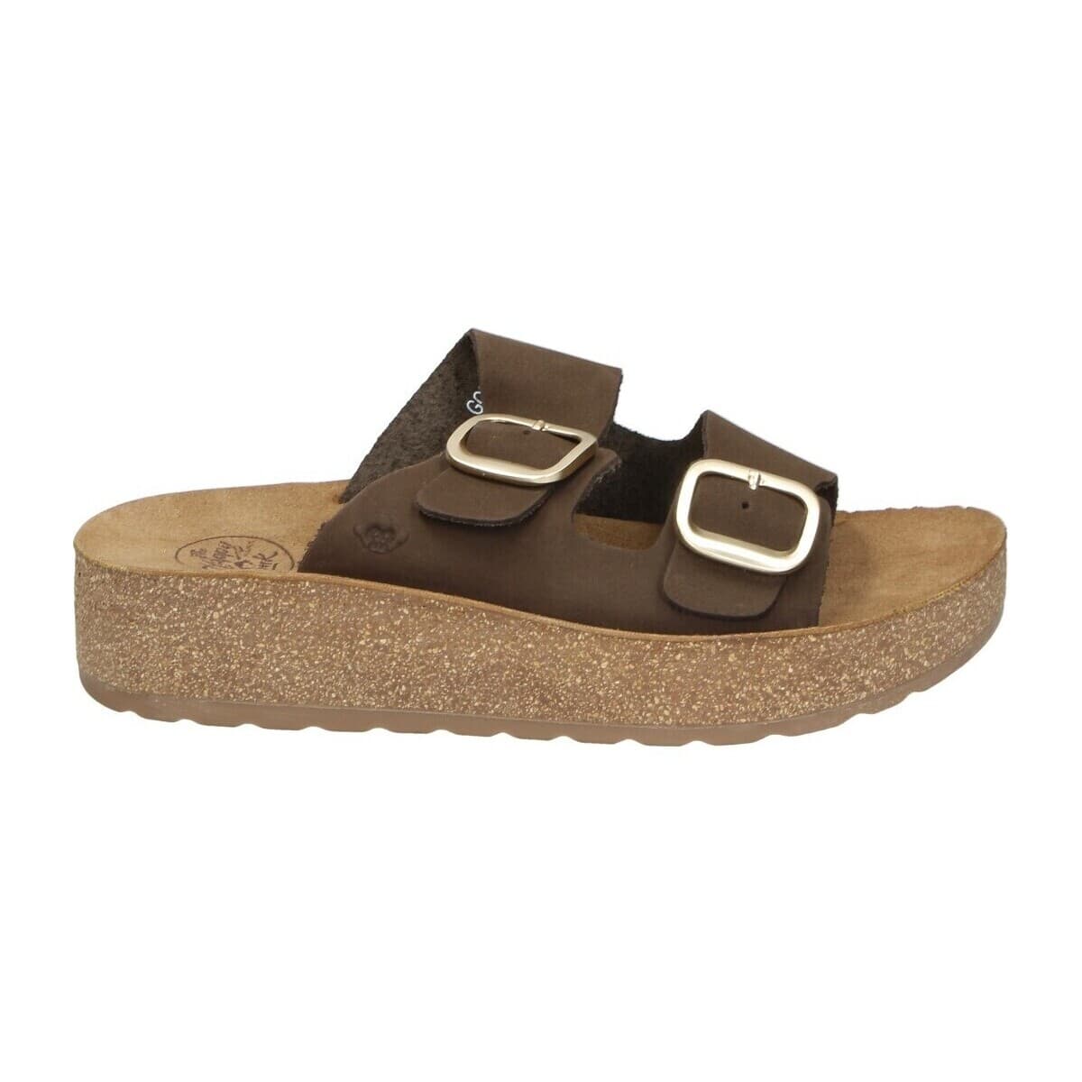 Women's Mules The Happy Monk Brown