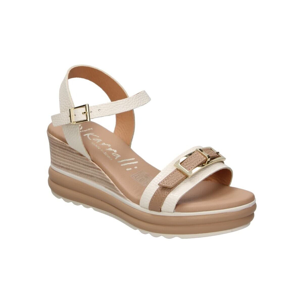 Women's Platforms Karralli White