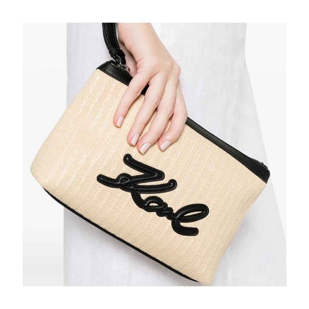 Women's Clutches Karl Lagerfeld Beige