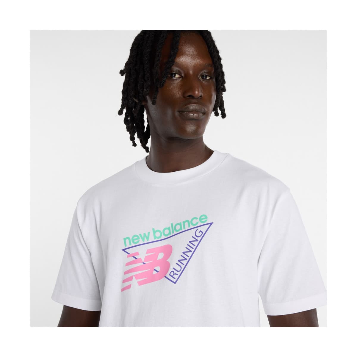 Men's T-Shirts New Balance White