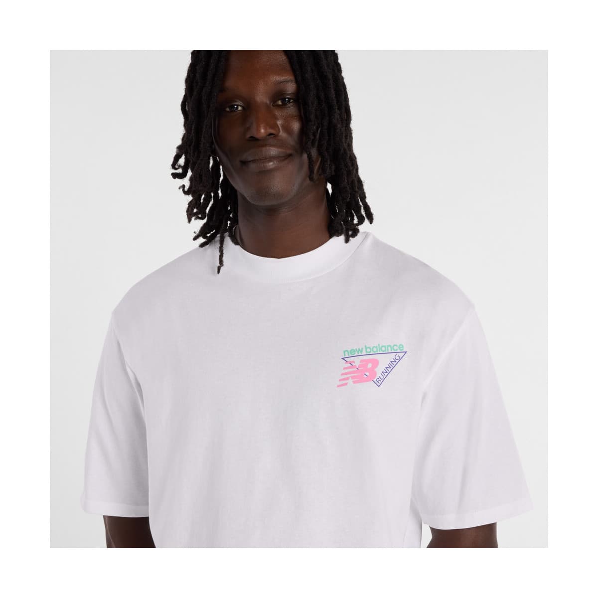 Men's T-Shirts New Balance White