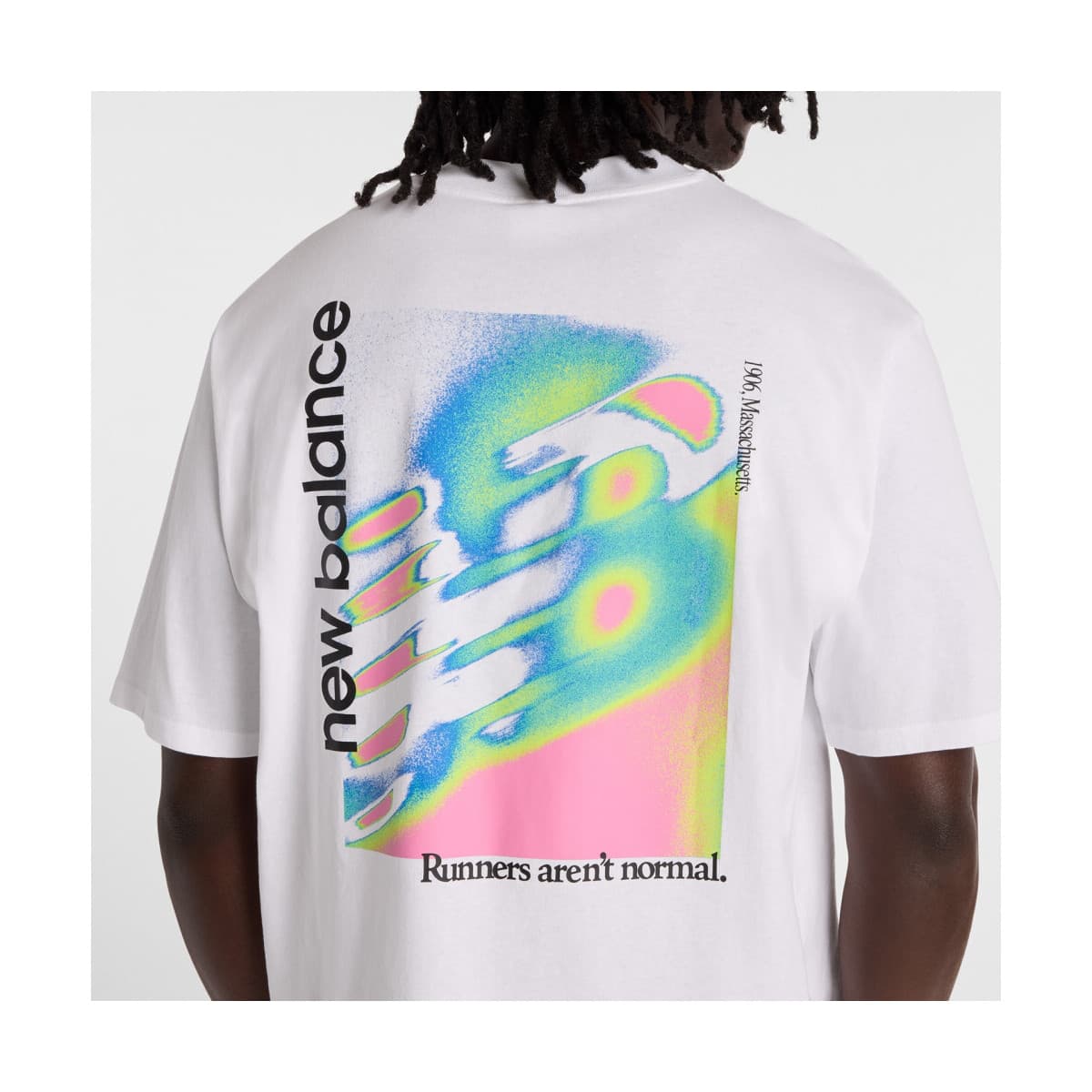 Men's T-Shirts New Balance White