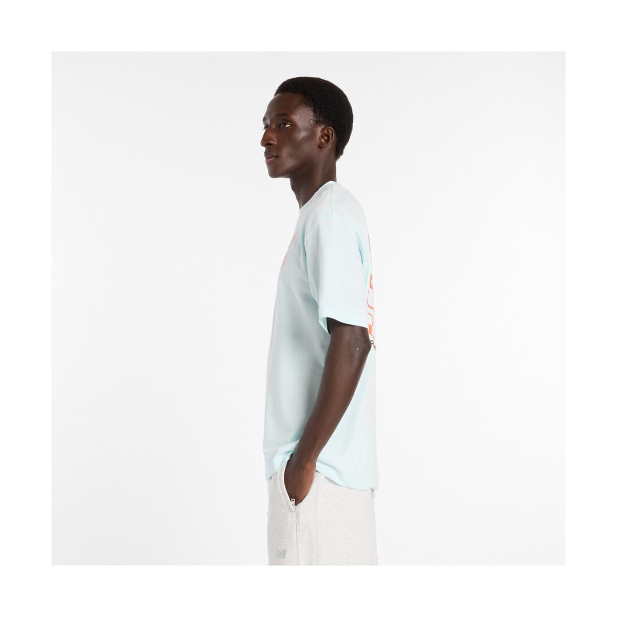 Men's T-Shirts New Balance Blue