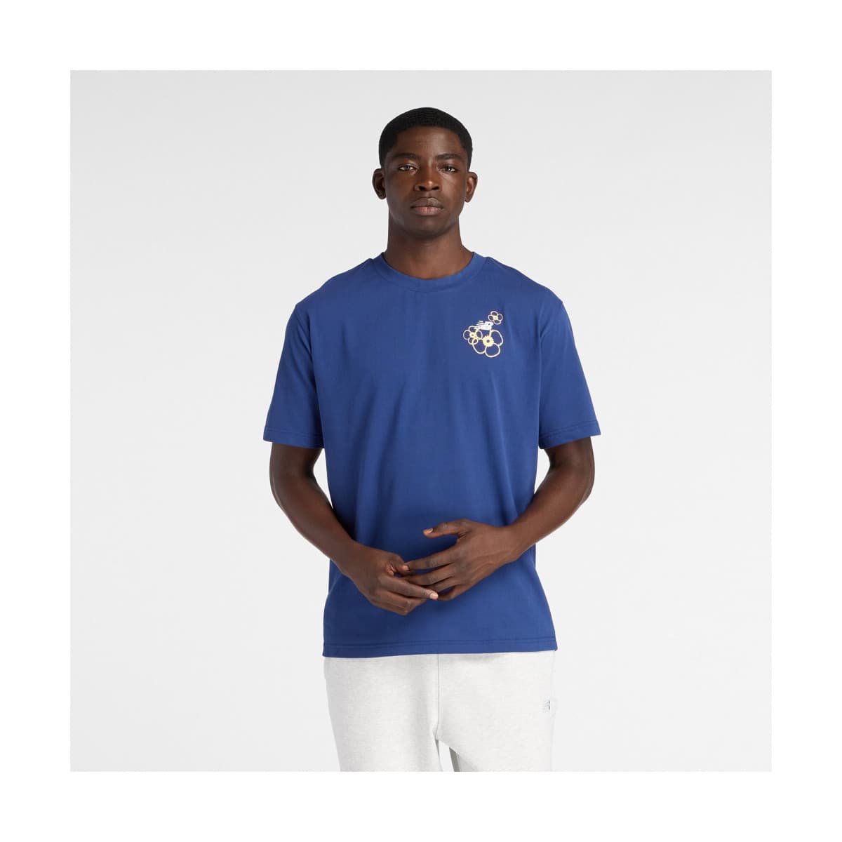 Men's T-Shirts New Balance Blue